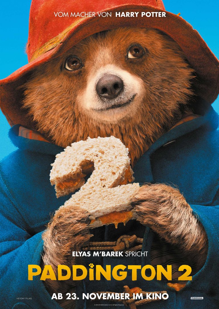 Paddington-2-Filmplakat (Klick zum Vergrößern)
