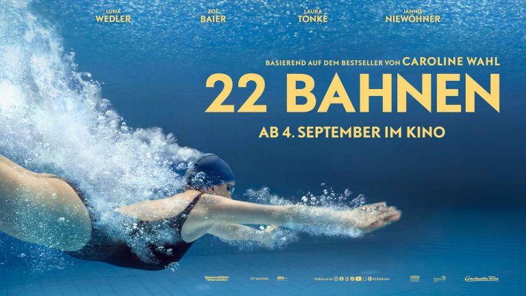 Ab 4. September 2025 im Kino: 22 Bahnen nach dem Roman von Caroline Wahl (Foto: Constantin Film)