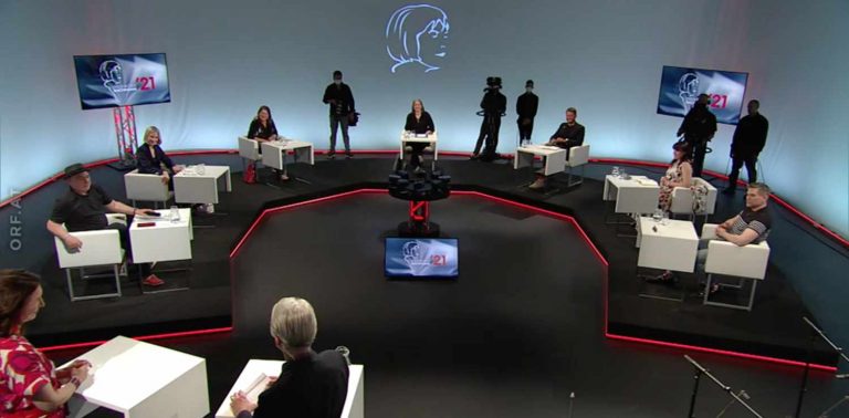 Die Jury 2021 im Studio