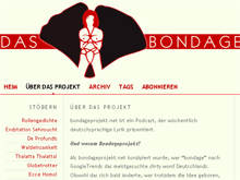 Lyrische Fesseln: Das Bondageprojekt
