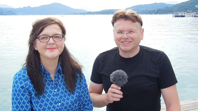 Doris Brockmann und Wolfgang Tischer am Wörthersee