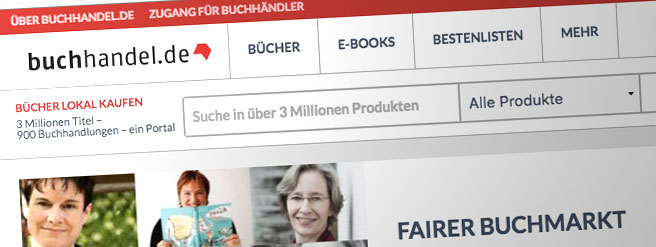 Screenshot: Buchhandel.de