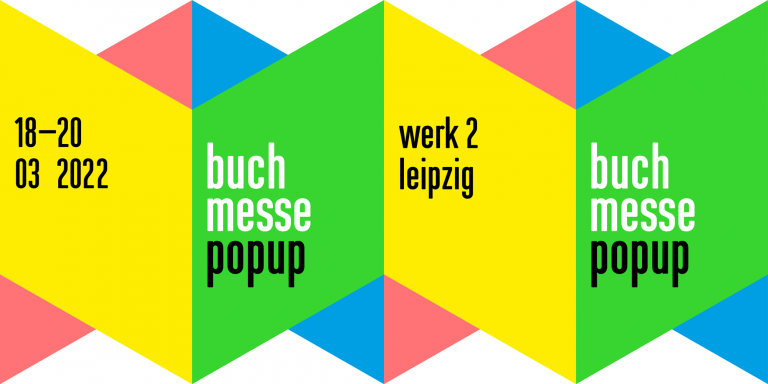Logo des buchmesse_popup 2022 der unabhängigen Verlage