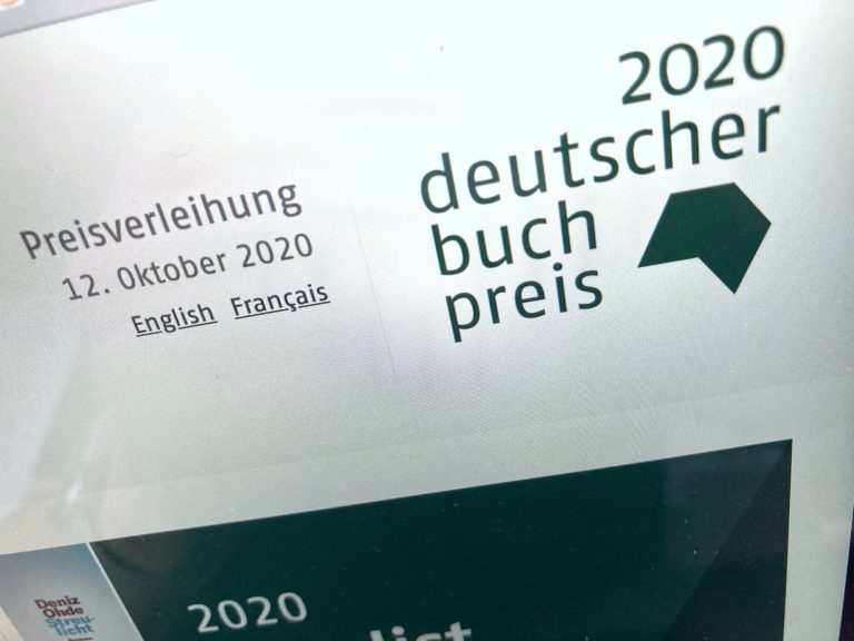 Die Longlist zum Deutschen Buchpreis 2020