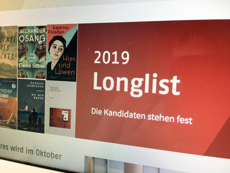 Maltes Meinung: Die Longlist zum Deutschen Buchpreis 2019 (1/5) 4