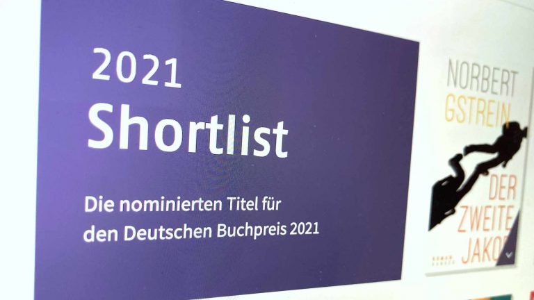 Blick auf die Shortlist des Deutschen Buchpreises 2021