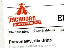 Dominique Pleimling im Gespräch: Wie twittert ein Verlag und warum bloggt Eichborn? - Buchmesse-Podcast 2010