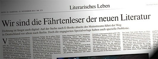 Lesetipp: Die FAZ über E-Book-Verlage