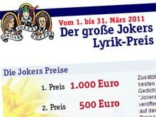 Jokers Lyrik-Preis 2011