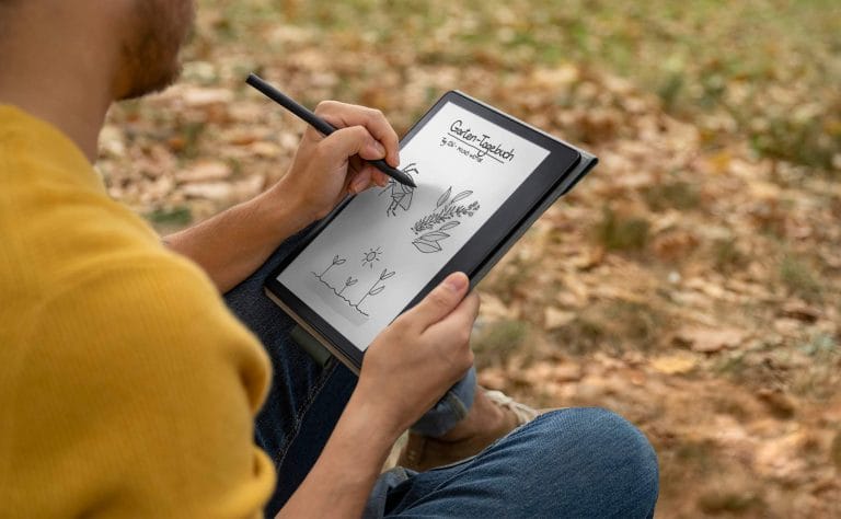 Schreiben auf dem Lesegerät: Der Kindle Scribe (Foto: Amazon)