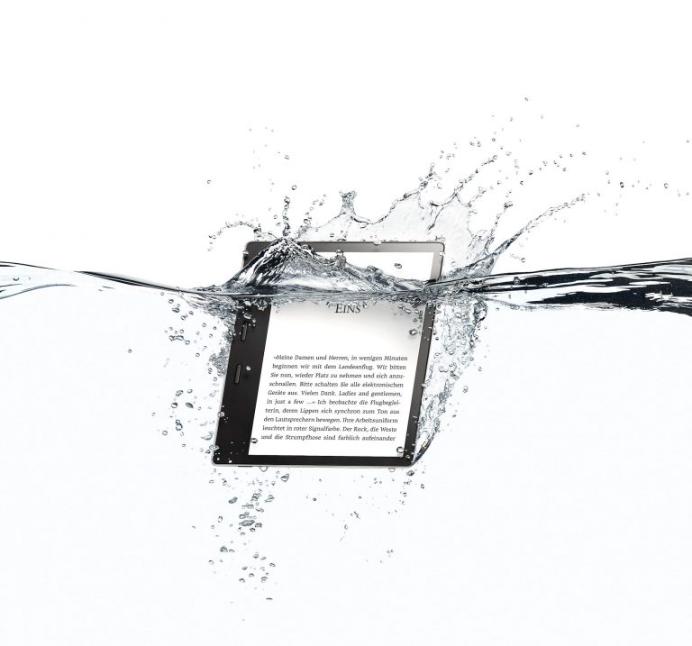 Kindle Oasis 2 von Amazon: Wasserfest, günstiger - aber hüllenlos