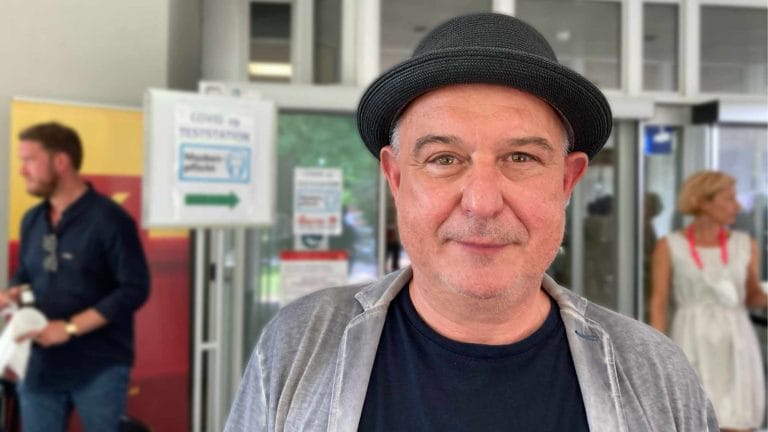 Der Germanist, Literaturkritiker und Leiter des Grazer Literaturhauses Klaus Kastberger ist neuer Bachmannpreisjury-Vorsitzender. Das Foto zeigt ihn beim Bachmannpreis 2021. (Foto: Tischer)