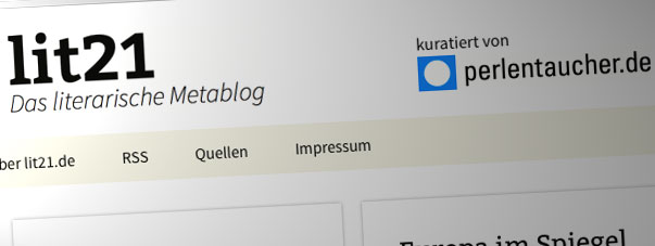 lit21.de - Das literarische Metablog, kuratiert vom Perlentaucher.de