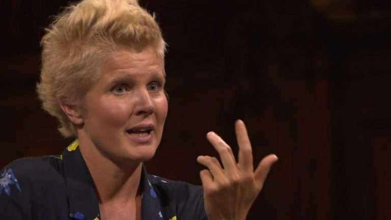 Diesmal Gast im Literarischen Quartett: Svenja Flaßpöhler (Foto: ZDF)