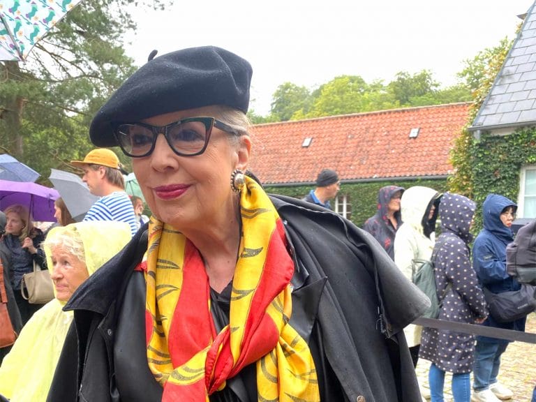 Die Autorin Suzanne Brøgger