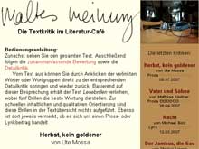 Prosatext, kein guter