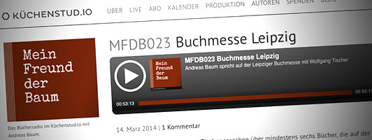 Und noch ein Messe-Podcast: Mein Freund der Baum
