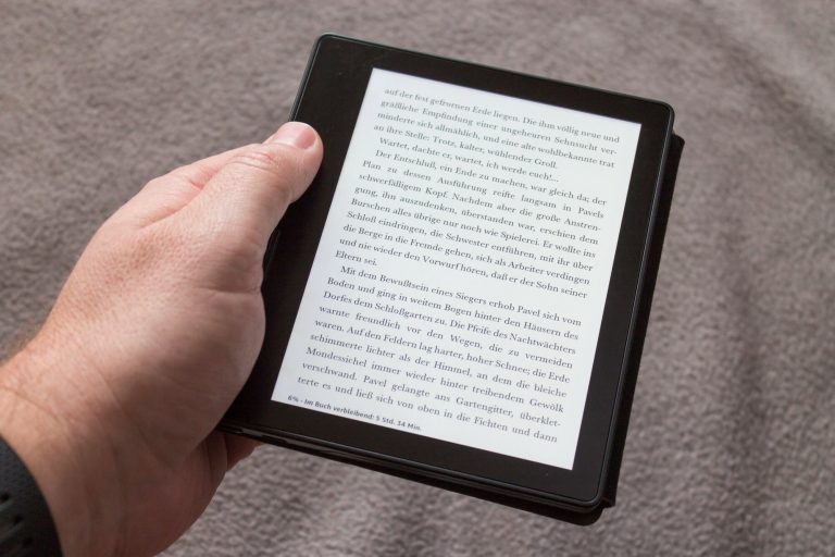 Kindle Oasis im ausführlichen Test - Lohnt der Kauf des coolen Luxus-Readers?