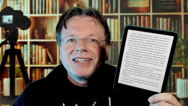 Wolfgang Tischer vom literaturcafe.de hat sich den neuen Kindle Paperwhite 2024 angesehen
