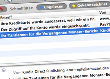 Phising-Mails unter sich?