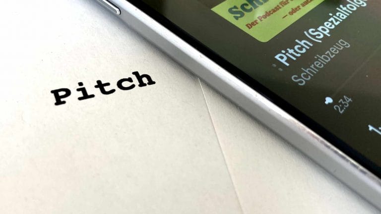 Schreibzeug-Podcast mit Pitch-Werkstatt