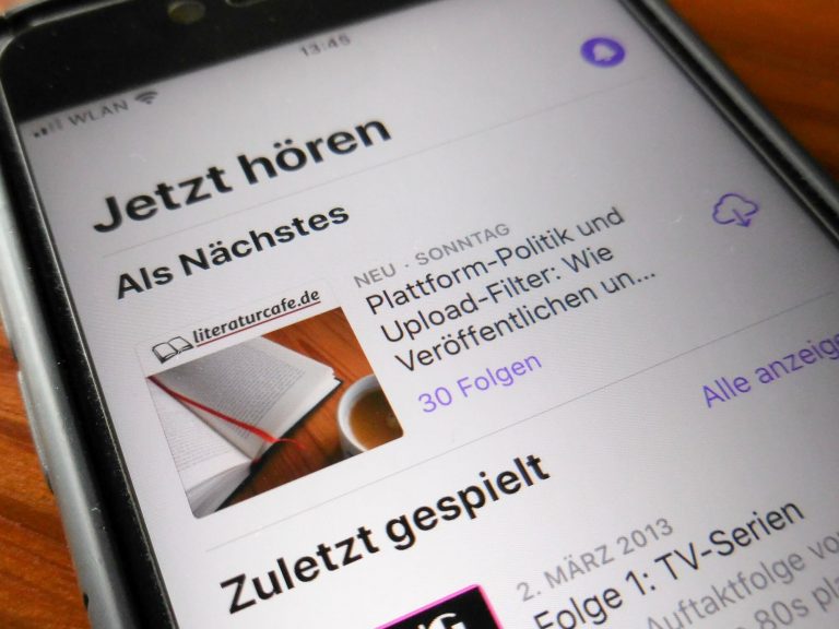 Verlags- und Autorenpodcasts: Börsenblatt-Webinar am 14. November 2019