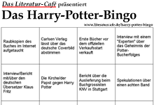 Spielen Sie mit uns Harry-Potter-Bingo