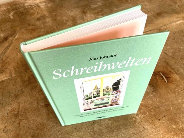 Alex Johnson: Schreibwelten, erschienen im Verlag wbg Theiss