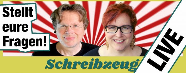 Schreibzeug-Podcast live!