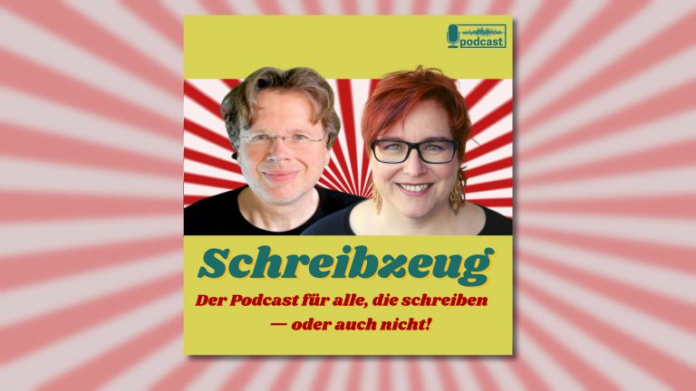 Schreibzeug-Pdocast mit Diana Hillebrand und Wolfgang Tischer. Überall dort, wo es Podcasts gibt.