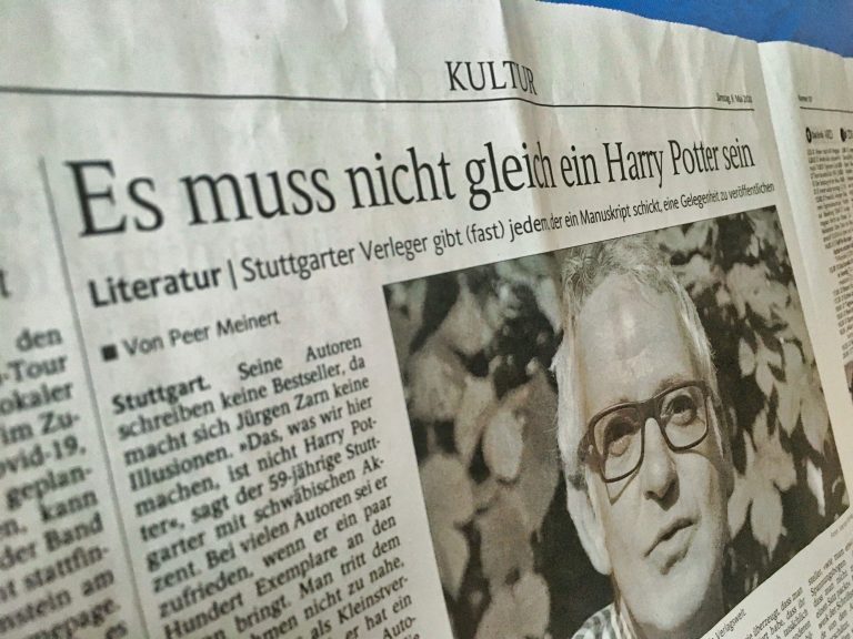 Halbseitiger Beitrag im Schwarzwälder Boten vom 9./10. Mai 2020