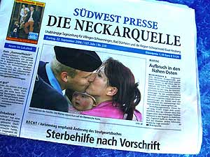 Wie im Krieg