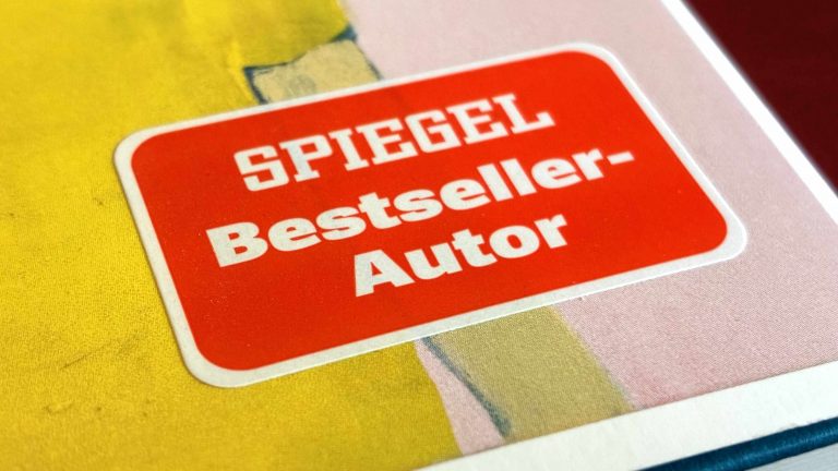 Klebrige Frage: SPIEGEL-Bestseller? Oder SPIEGEL-Bestseller-Autor?