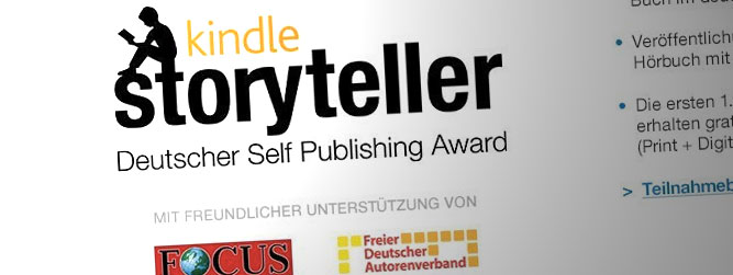 Nummer kleiner: Kindle Storyteller Award geht in die zweite Runde