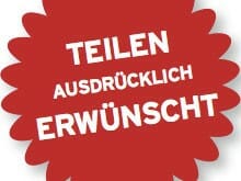 Teilen ausdrücklich erwünscht