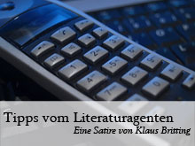 Prosa: Tipps vom Literaturagenten