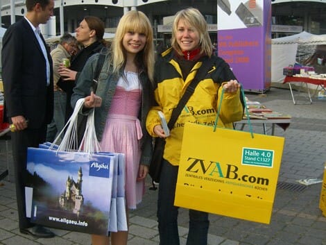 Frankfurter Buchmesse: Welche Tüte hätten Sie denn gern?