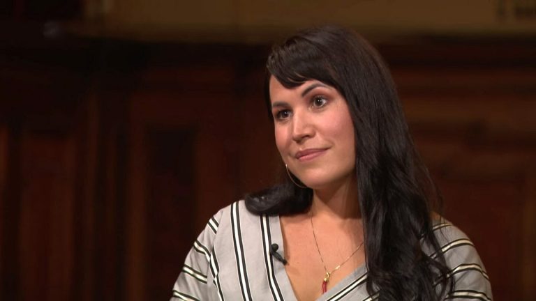 Vea Kaiser, Gast im Literarischen Quartett vom 28.08.2020 (Screenshot: ZDF)