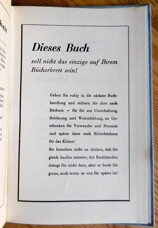 Ausschnitt aus der Anzeige