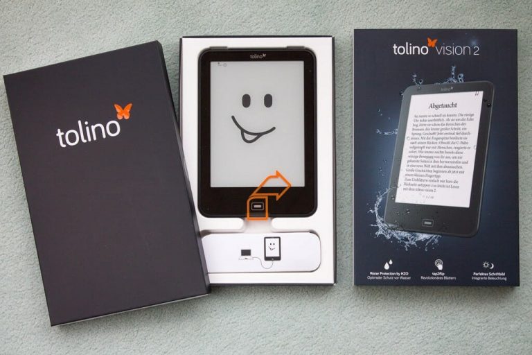 Ausgepackt: Der neue Tolino Vision 2